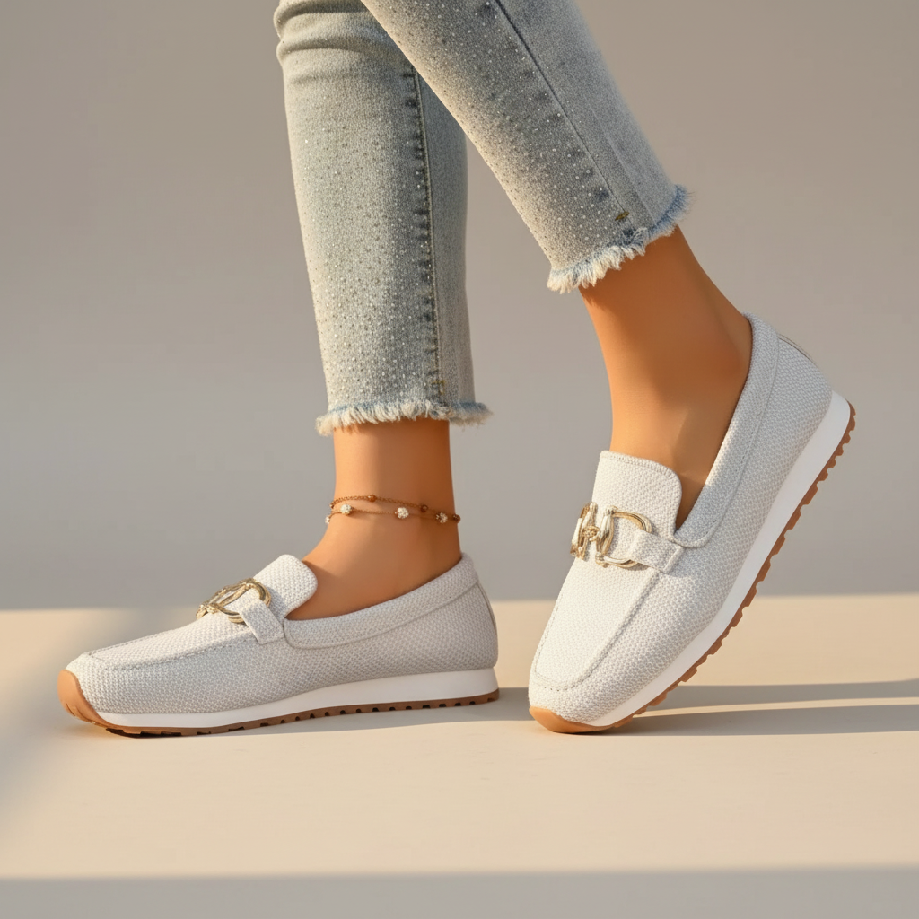 Sienna | Cushioned Horsebit Loafers