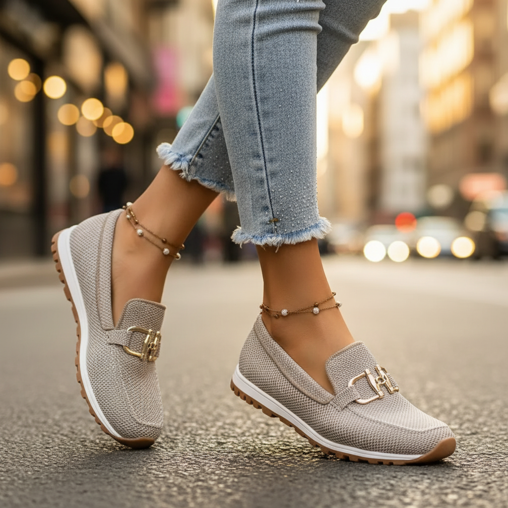 Sienna | Cushioned Horsebit Loafers