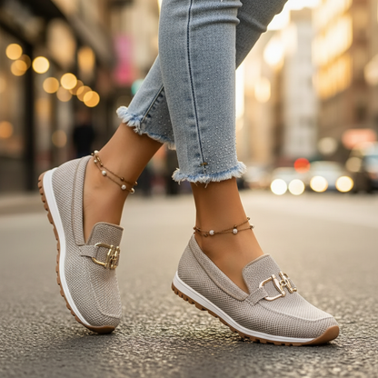 Sienna | Cushioned Horsebit Loafers