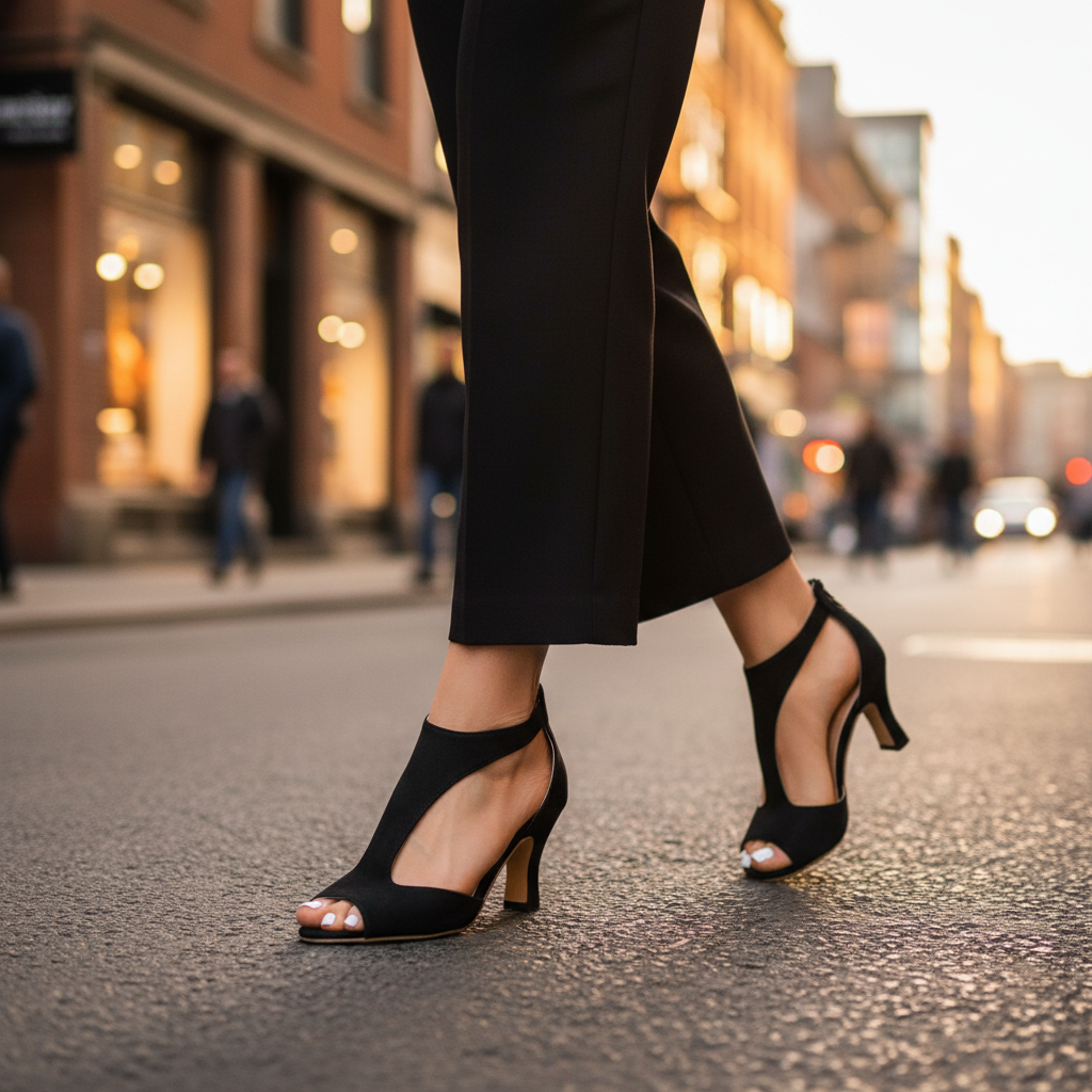 Delfina | Flexible Comfort Heels