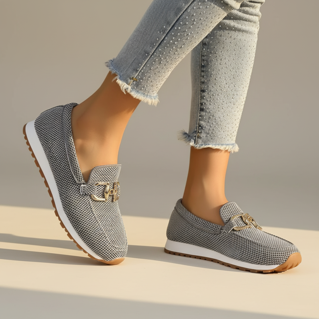 Sienna | Cushioned Horsebit Loafers