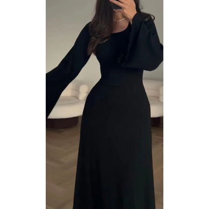 Elara | Long Sleeve Bodycon Maxi Dress
