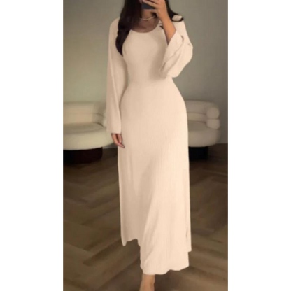 Elara | Long Sleeve Bodycon Maxi Dress
