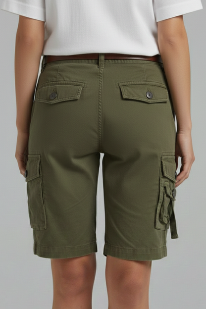 Jenna | Women's Cargo Shorts With Pockets