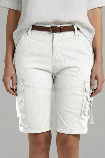 Jenna | Women's Cargo Shorts With Pockets