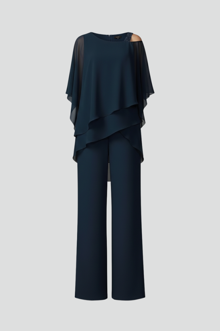 Dakota | Cold Shoulder Wide Leg Jumpsuit