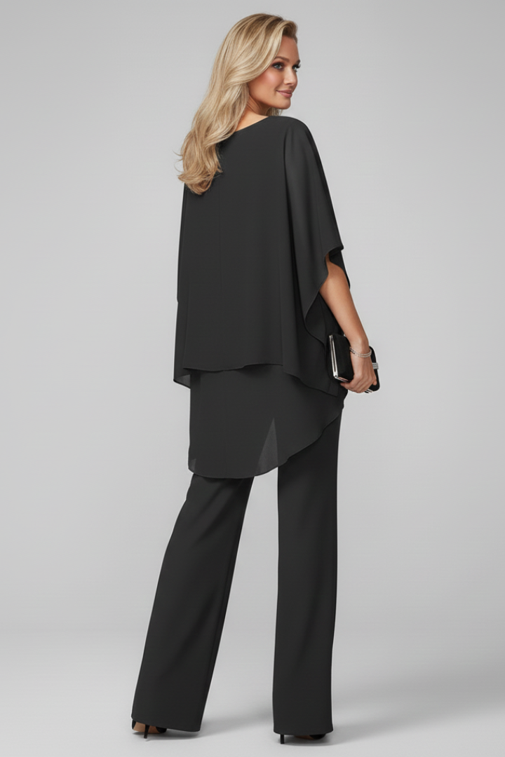 Elara | Off Shoulder Wide Leg Jumpsuit