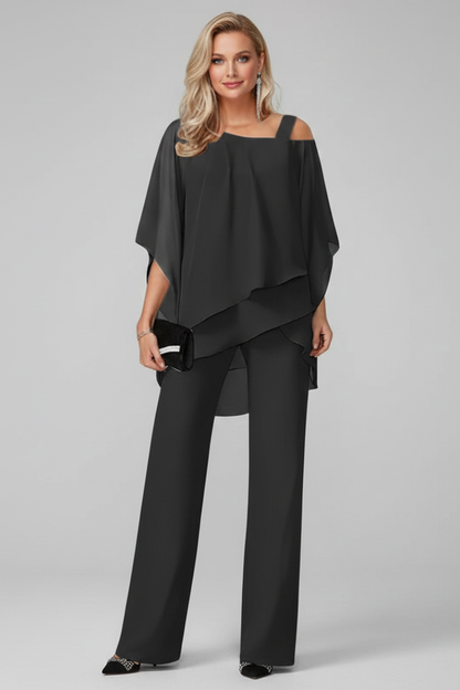 Elara | Off Shoulder Wide Leg Jumpsuit