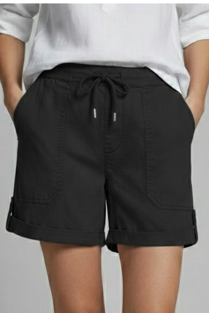 Jaselle | Drawstring Pocket Summer Shorts