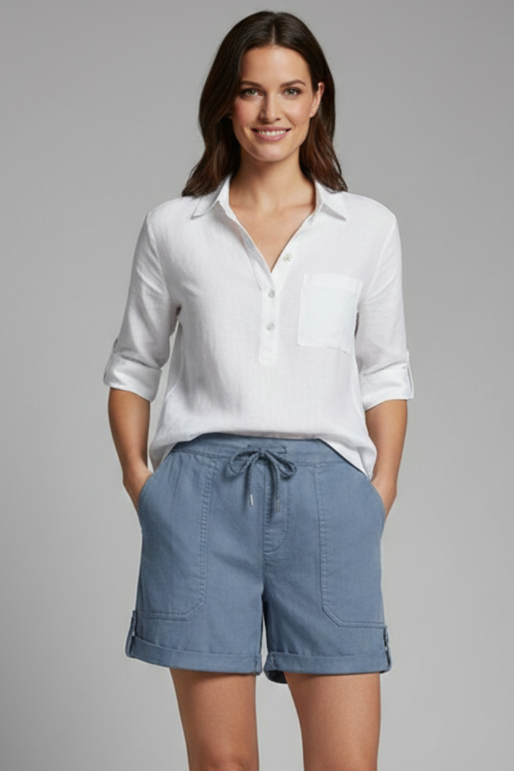 Jaselle | Drawstring Pocket Summer Shorts