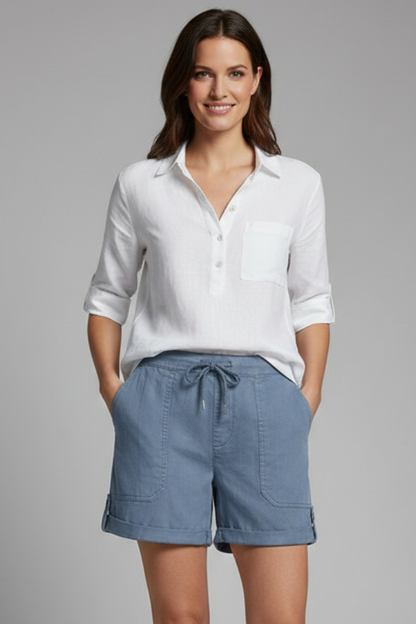 Jaselle | Drawstring Pocket Summer Shorts