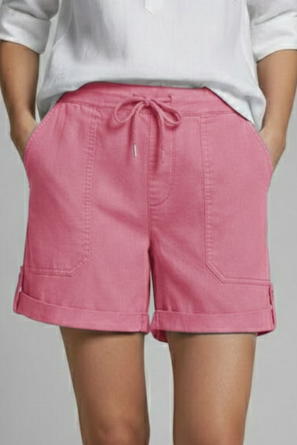 Jaselle | Drawstring Pocket Summer Shorts
