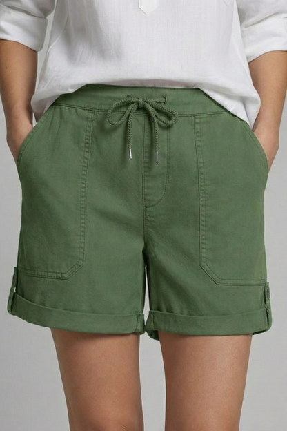 Jaselle | Drawstring Pocket Summer Shorts
