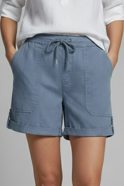 Jaselle | Drawstring Pocket Summer Shorts