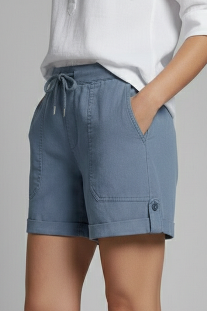 Jaselle | Drawstring Pocket Summer Shorts