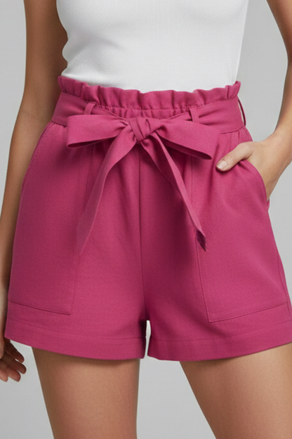 Dahlia | Tie-Waist Pocket Summer Shorts