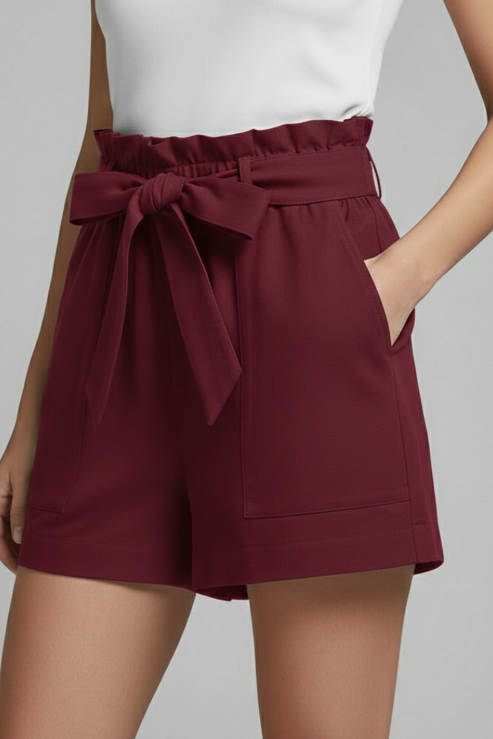 Dahlia | Tie-Waist Pocket Summer Shorts