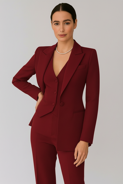 Cassiane | Three-Piece Tailored Suit Set