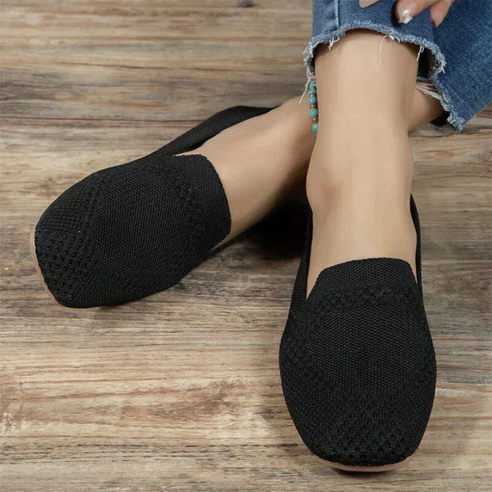 Pippa | Woven Slip-On Loafers