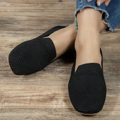 Pippa | Woven Slip-On Loafers