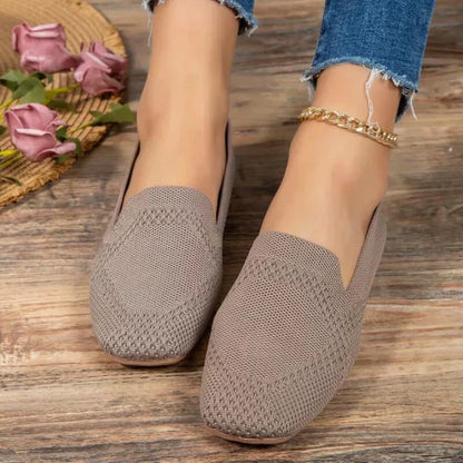 Pippa | Woven Slip-On Loafers