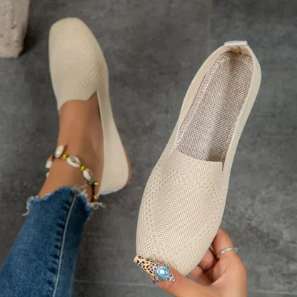 Pippa | Woven Slip-On Loafers