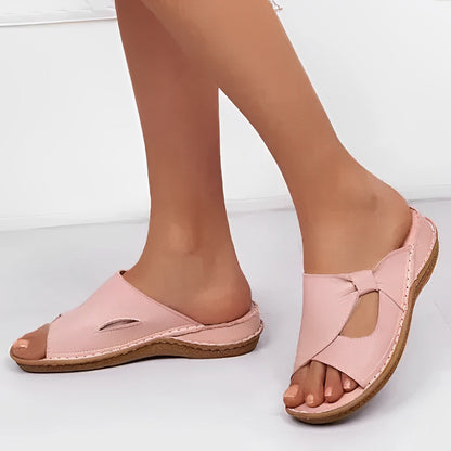 Tilda | Cut Out Flat Sandals
