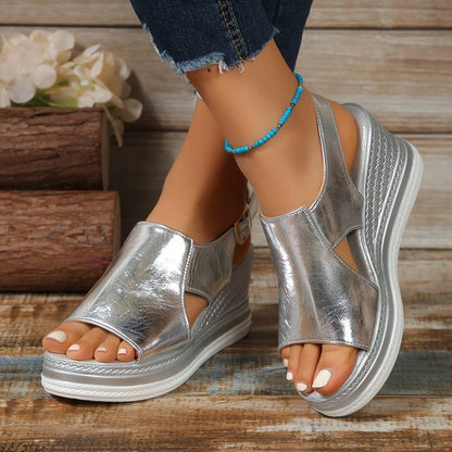 Mira | Adjustable Strap Open Toe Sandals