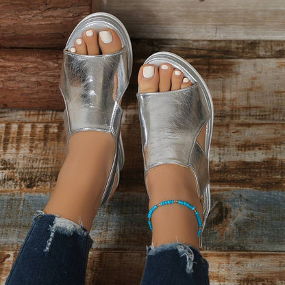 Mira | Adjustable Strap Open Toe Sandals