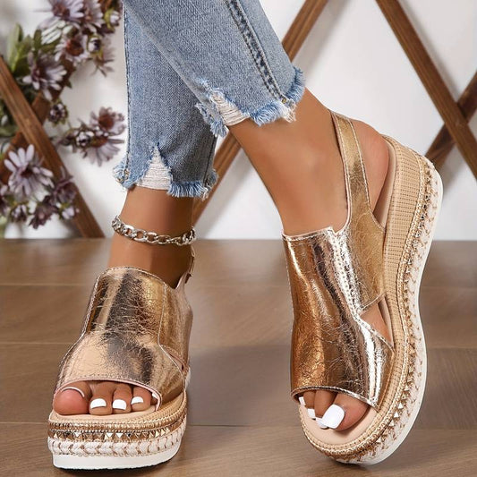 Mira | Adjustable Strap Open Toe Sandals