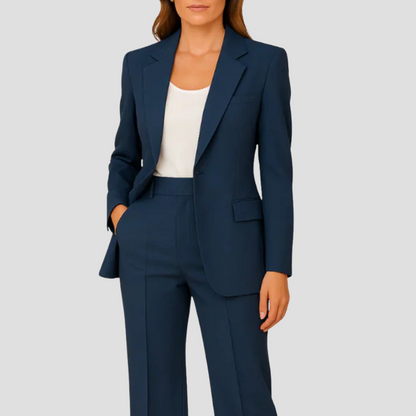 Vélina | Tailored Blazer & Straight-Leg Pants Suit