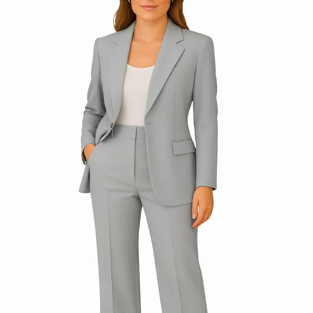 Vélina | Tailored Blazer & Straight-Leg Pants Suit