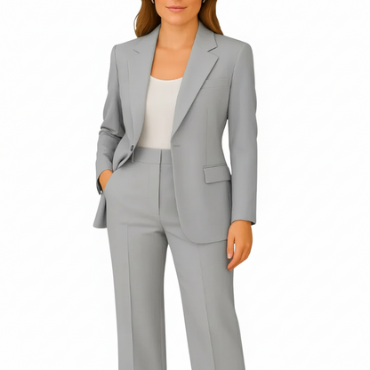 Vélina | Tailored Blazer & Straight-Leg Pants Suit