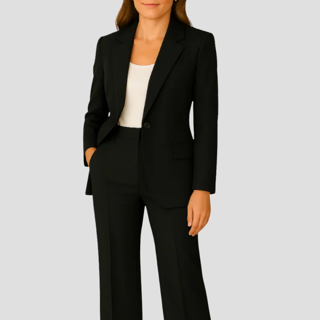 Vélina | Tailored Blazer & Straight-Leg Pants Suit