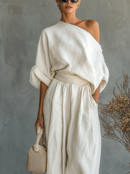 Primrose | Off-Shoulder Top and Trouser Set