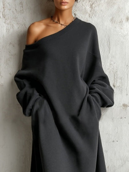 Noa | Off-Shoulder Casual Maxi Dress
