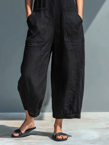Aveline | Sleeveless Wide-Leg Jumpsuit