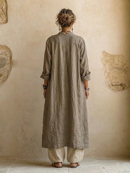Nala Vine | Three-Piece Top, Trouser & Cardigan Set