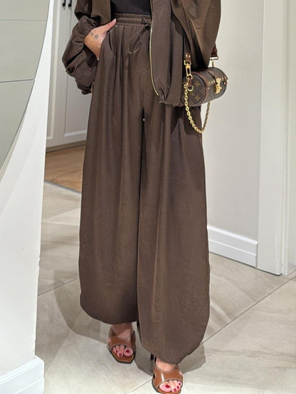 Aurore | Jacket & Drawstring Pants Set