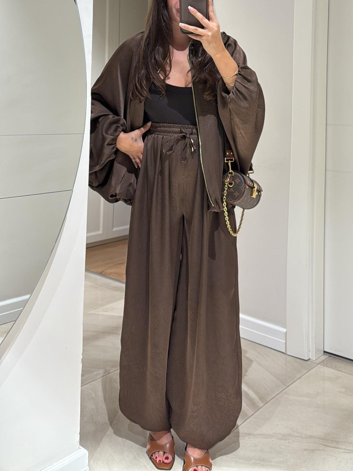 Aurore | Jacket & Drawstring Pants Set