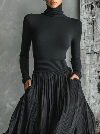 Perrine | Top & Flared Maxi Skirt Set