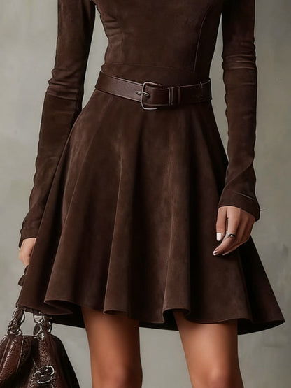 Etta | Mock-Neck Mini Dress