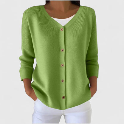 Bexley | Cable Knit Button-Front Cardigan