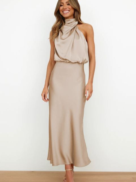 Arabella | Belted Midi Cocktail Dress