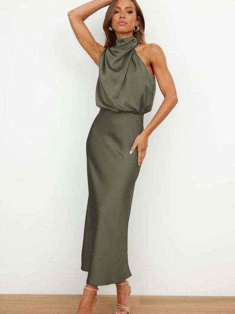 Arabella | Belted Midi Cocktail Dress