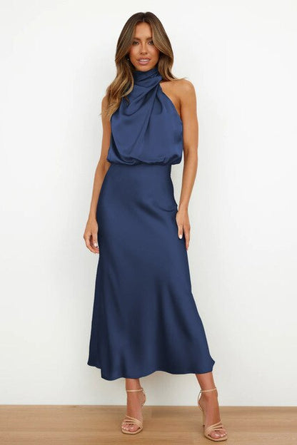 Arabella | Belted Midi Cocktail Dress