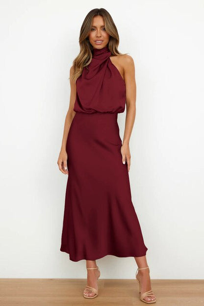Arabella | Belted Midi Cocktail Dress