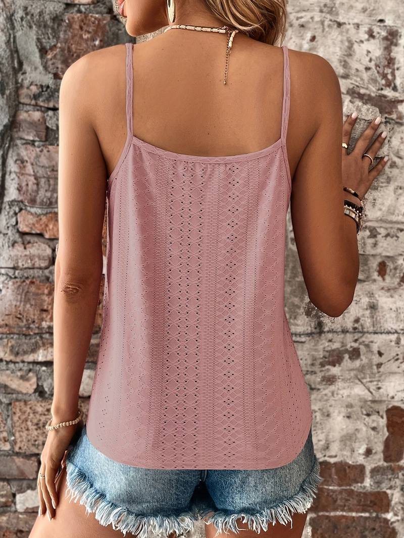Ombline | Lace Trim Cami Top