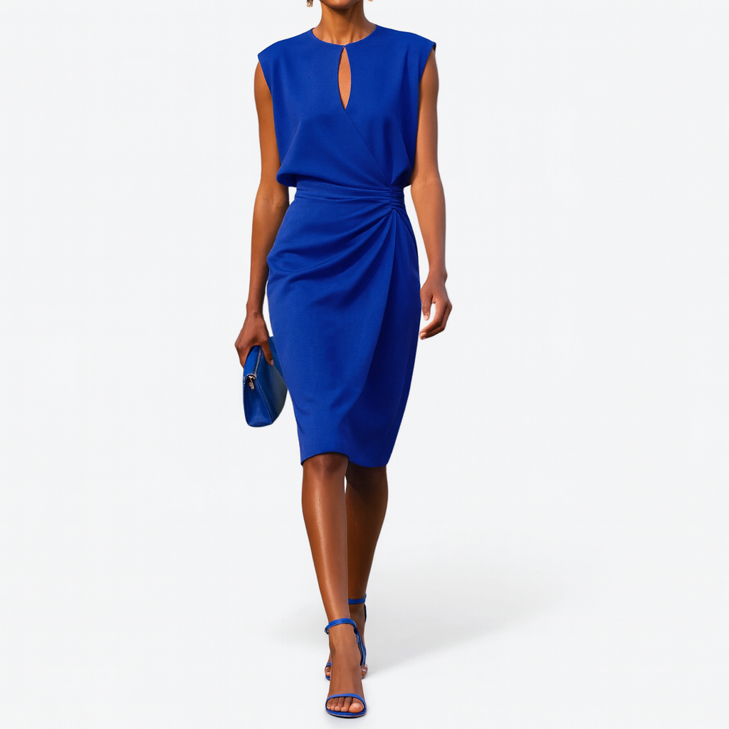 Celiane | Elegant Midi Dress for Work and Events