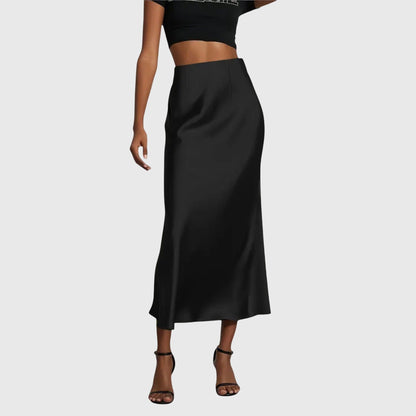 Liv | Fishtail Maxi Skirt